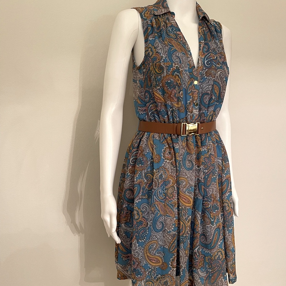 H&M Casbah Print Chiffon Dress - Fun and Elegant/ Size 6